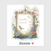 Sticker en plaques de livres du Journal Fairytale  (Feuille)