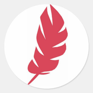 Sticker en plume