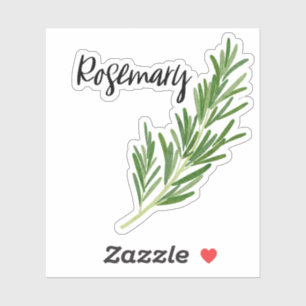 Sticker en pot de romarin