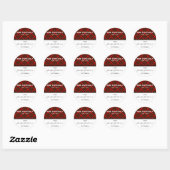 Sticker en pot rouge (Feuille)