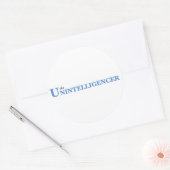 Sticker en rond du logo complet (Enveloppe)