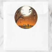 Sticker en silhouettes Éffrayantes Halloween (Sac)