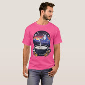 Sticker en T-shirt Dark Magic Cauldron (Devant entier)