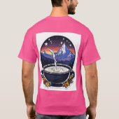 Sticker en T-shirt Dark Magic Cauldron (Dos)