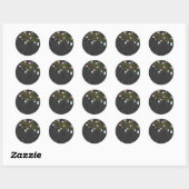 Sticker en tableau avec fleurs roses et jarre Maso (Feuille)