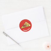 Sticker en tranche de pizza (Enveloppe)