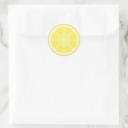 Sticker en tranches de citron (Sac)