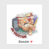 Sticker En vacances (Feuille)