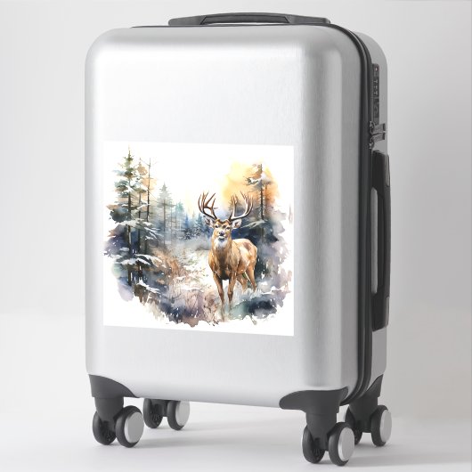 Sticker en vinyle (Sur valise)