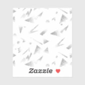 Sticker en vinyle à découpe personnalisée pour nua (Feuille)