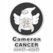 Sticker en vinyle Angel 8" (Devant)