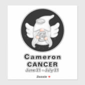 Sticker en vinyle Angel 8" (Feuille)