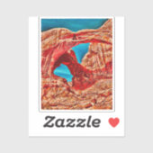 Sticker en vinyle Arches (Feuille)