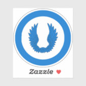 Sticker en vinyle Arenal SCA (Feuille)