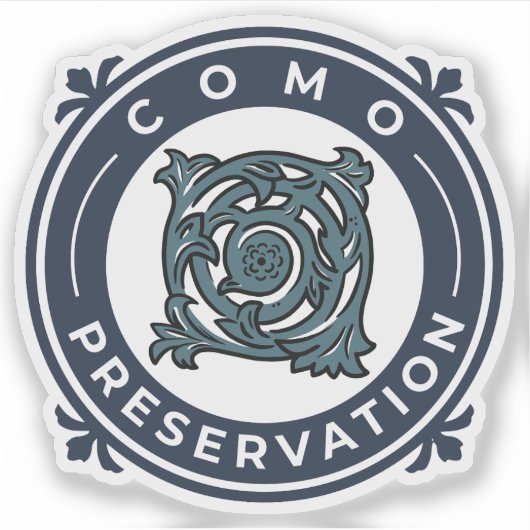 Sticker en vinyle avec logo (Devant)