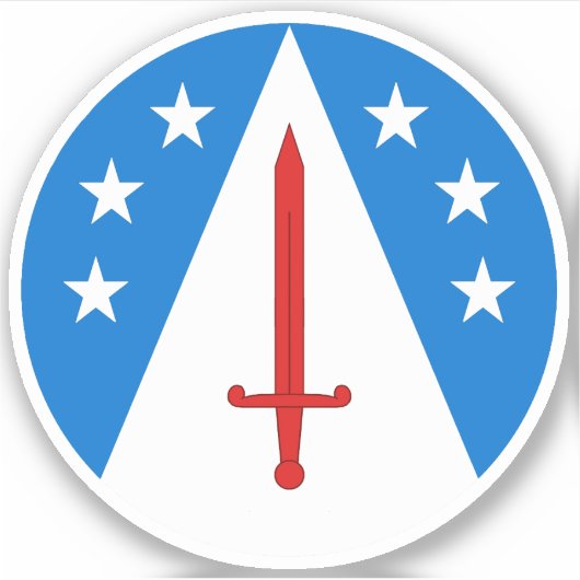 Sticker en vinyle blanc SCA Mountain (Devant)