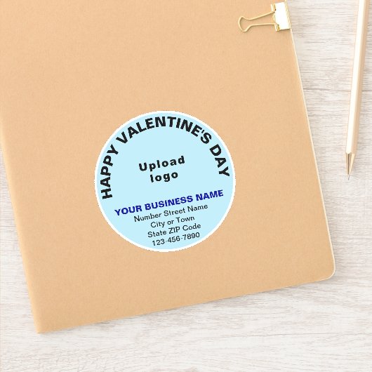 Sticker en vinyle clair de Saint-Valentin (Carnet)