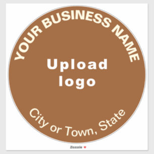 Sticker en vinyle couleur Brown