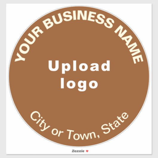 Sticker en vinyle couleur Brown (Feuille)