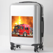 Sticker en vinyle coupé (Sur valise)