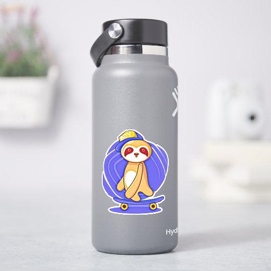 Sticker en vinyle coupé de 4 po (HydroFlask)