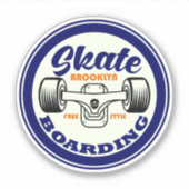 Sticker en vinyle coupé de baiser 4" (Devant)