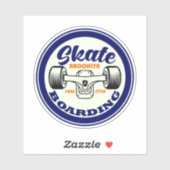 Sticker en vinyle coupé de baiser 4" (Feuille)