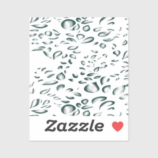 Sticker en vinyle coupé sur mesure (Feuille)