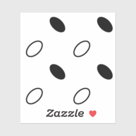 Sticker en vinyle coupé sur mesure (Feuille)