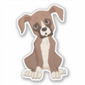 Sticker en vinyle coupé sur mesure (Devant)