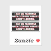 Sticker en vinyle coupé sur mesure (Feuille)