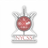 Sticker en vinyle coupé sur mesure (Devant)