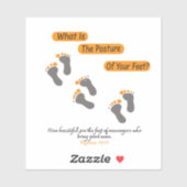 Sticker en vinyle coupé sur mesure (Feuille)