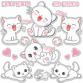 Sticker en vinyle coupé sur mesure (Devant)