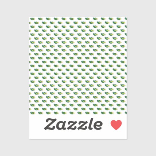 Sticker en vinyle coupé sur mesure (Feuille)