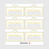 Sticker en vinyle coupé sur mesure (Feuille)