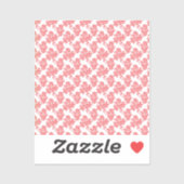 Sticker en vinyle coupé sur mesure (Feuille)