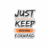 Sticker en vinyle coupé sur mesure (Devant)