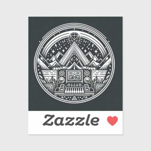 Sticker en vinyle coupé sur mesure (Feuille)