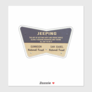 Sticker en vinyle coupé sur mesure