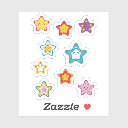 Sticker en vinyle coupé sur mesure (Feuille)