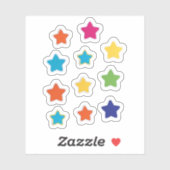 Sticker en vinyle coupé sur mesure (Feuille)