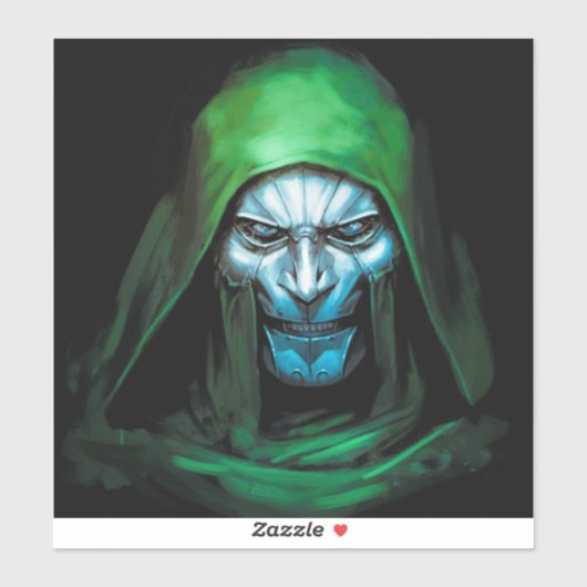 Sticker en vinyle coupé sur mesure (Feuille)