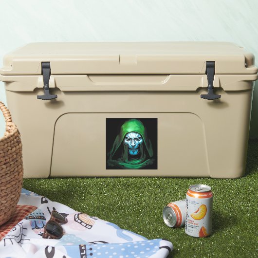 Sticker en vinyle coupé sur mesure (Glacière)