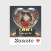 Sticker en vinyle coupé sur mesure (Feuille)