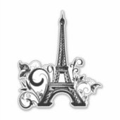 Sticker en vinyle coupé sur mesure (Devant)