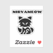 Sticker en vinyle coupé sur mesure (Feuille)