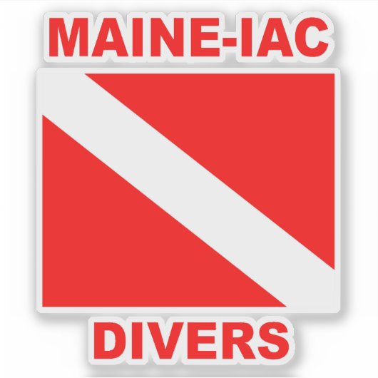 Sticker en vinyle coupé sur mesure (Devant)