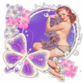 Sticker en vinyle coupé sur mesure (Devant)