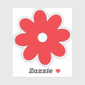 Sticker en vinyle coupé sur mesure (Feuille)